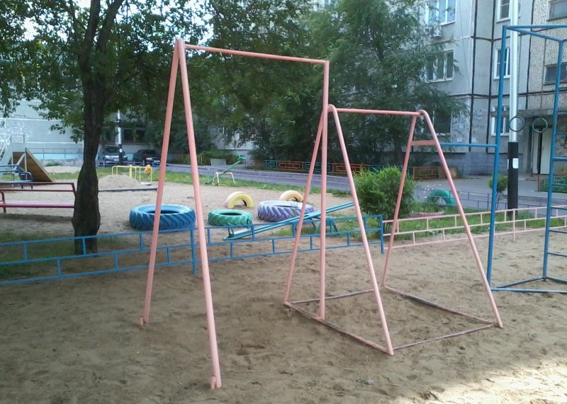 Площадка для воркаута в городе Хабаровск №2295 Маленькая Советская фото
